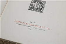 1898 'Encyclopedia of Sport' Vol. I Book Printed by Lawrence and Bullen Ltd. - 20pgs on Golf