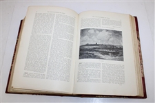 1898 'Encyclopedia of Sport' Vol. I Book Printed by Lawrence and Bullen Ltd. - 20pgs on Golf