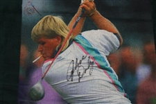 John Daly Signed Green 'Grip It & Rip It' Sport Devant Bag Towel JSA ALOA