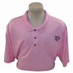 John Daly Signed Personal Pink Polo 3XL Golf Shirt JSA ALOA