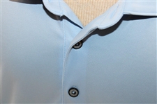 John Daly Signed Personal Light Blue Polo 3XL Golf Shirt  JSA ALOA