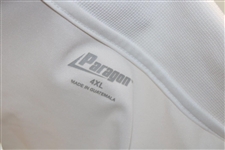John Daly Signed Personal White Polo 4XL Golf Shirt JSA ALOA