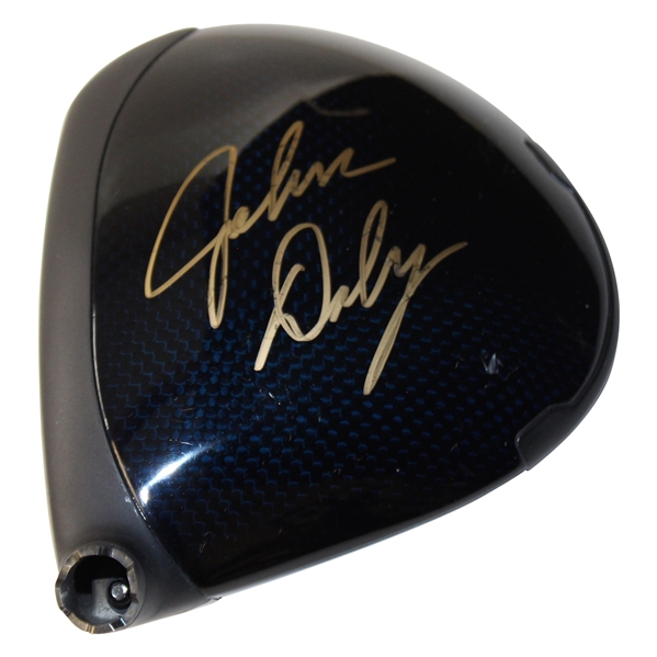 John Daly Signed Personal Callaway Paradygm Forged TI Driver Club Head JSA ALOA