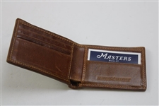 2024 Masters Tournament Logo Berckmans Place Green Hand-Stitched Needlepoint Wallet in Original Box 