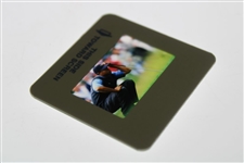 Tiger Woods Color Photo Negative - Joe Robbins 2002 Us Beth Page Black 