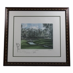 Davis Love III Signed AP The 4th Hole 1992 MCI Heritage Classic - Framed JSA ALOA