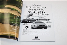 1996 US Amateur at Pumpkin Ridge Golf Club Program - Tiger Woods Win
