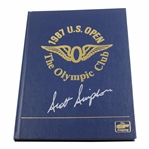 Scott Simpson Signed 1987 US Open at The Olympic Club Hard Bound Program JSA ALOA