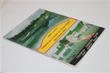 1946 Colonial National Invitational Tournament First Annual Program - Ben Hogan Win