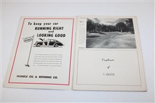 1946 Colonial National Invitational Tournament First Annual Program - Ben Hogan Win