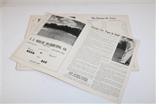 1946 Colonial National Invitational Tournament First Annual Program - Ben Hogan Win