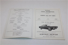 1970 Pro Golf Exhibition at Chardon Lakes Program - Jack Nicklaus & Bob Charles