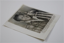 Arnold Palmer 'The Winner' at 1962 Colonial Invitation Trophy Photo