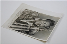 Arnold Palmer 'The Winner' at 1962 Colonial Invitation Trophy Photo