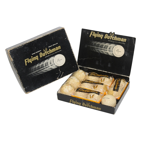 One Dozen (12) Flying Dutchman by The General Pennsylvania Golf Balls in Original Box