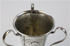 1906 Pinehurst Country Club Spring Tournament Captain’s Cup Sterling Trophy