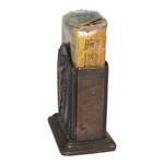Pinehurst Brand Cigarette Pack In Holder With Golfer On Front