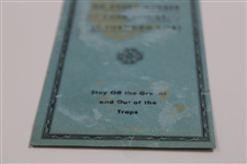 1946 US Open Championship Saturday Final Rd Ticket #FFAA3950 - Lloyd Mangrum Winner