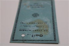 1946 US Open Championship Saturday Final Rd Ticket #FFAA3950 - Lloyd Mangrum Winner