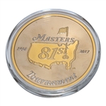 2017 Masters Tournament Ltd Ed Amen Corner Commemorative Coin #548/800 in Box w/Card