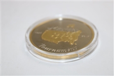 2017 Masters Tournament Ltd Ed Amen Corner Commemorative Coin #548/800 in Box w/Card
