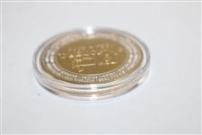 2011 Masters Tournament Lted Ed 75th Anniversary Comm. Coin #236/350 in Box w/Card