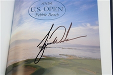 Tiger Woods Signed 2000 US Open at Pebble Beach Official Rolex Annual JSA ALOA