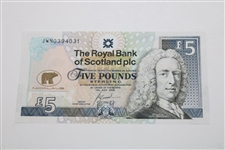 Jack Nicklaus Signed RBS 5lb Note JSA ALOA