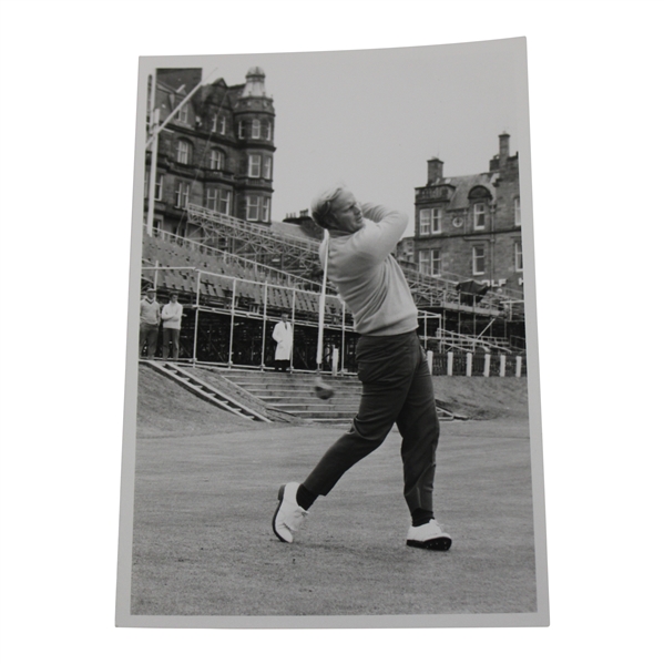 Jack Nicklaus Tees Off at 1970 Open Championship at St Andrews Photo