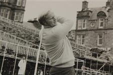 Jack Nicklaus Tees Off at 1970 Open Championship at St Andrews Photo