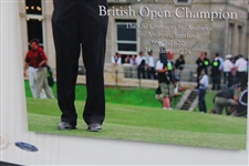 Tiger Woods Signed 2005 British Open at St Andrews Photo Collage - Framed UDA