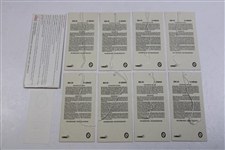 1999 US Open at Pinehurst Complete Ticket Set - Payne Stewart Win