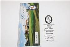 1999 US Open at Pinehurst Complete Ticket Set - Payne Stewart Win