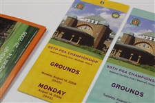 2006 PGA Championship at Medinah Ticket Set - Tiger Woods Win
