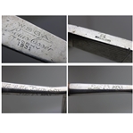 Babe Zaharias' 1931 Sterling Silver Louis Esser Gifted WSGA Trophy Putter 1938
