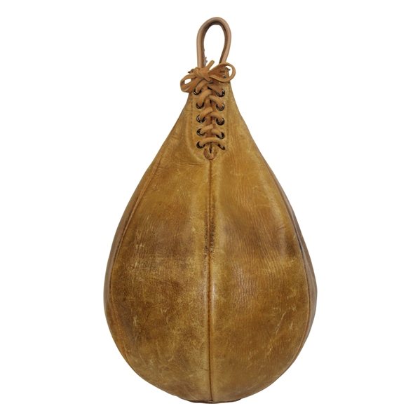 Babe Zaharias Personal MacGregor Leather Boxing Punching Bag Babes Bag