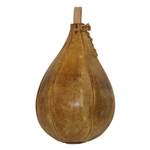 Babe Zaharias' Personal MacGregor Leather Boxing Punching Bag 'Babe's Bag'
