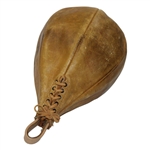 Babe Zaharias' Personal MacGregor Leather Boxing Punching Bag 'Babe's Bag'