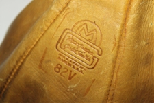 Babe Zaharias' Personal MacGregor Leather Boxing Punching Bag 'Babe's Bag'