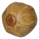 Babe Zaharias' Personal MacGregor Leather Boxing Punching Bag 'Babe's Bag'