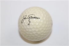 Jack Nicklaus Signed Signature Logo Golf Ball JSA ALOA