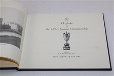 Hoylake & the 1894 Amateur Championship' Limited Edition 178/500 Book