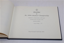 Hoylake & the 1894 Amateur Championship' Limited Edition 178/500 Book