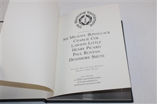 2006 The Memorial Tournament Ltd Ed Book Honoring Picard, Runyan, Shute, Little, Coe, & Bonallack #219/250