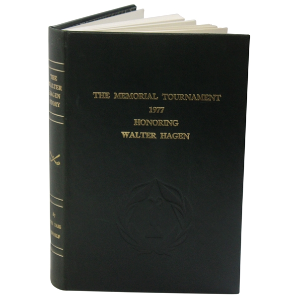 1977 The Memorial Tournament Ltd Ed Book Honoring Walter Hagen