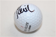 Bruce Fleisher Signed Golf Ball JSA ALOA