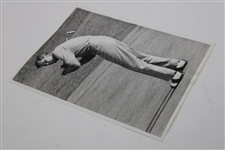 1967 Gay Brewer UPI Original 18th Green Masters Wire Photo 