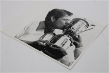 1971 Lee Trevino UPI Original Trophy Shot US Open at Merion Wire Photo 