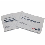2012 & 2013 Official US Open Scorecards - The Olympic Club & Merion Golf Club