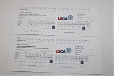 2012 & 2013 Official US Open Scorecards - The Olympic Club & Merion Golf Club